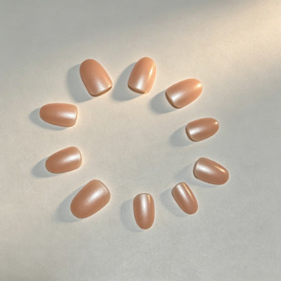 Natural Finish Press-On Nail Extensions Bowlift