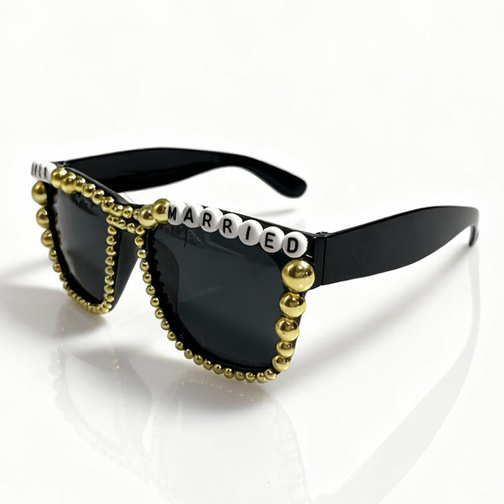 Decorative Heart-Shaped Party Sunglasses Bowlift