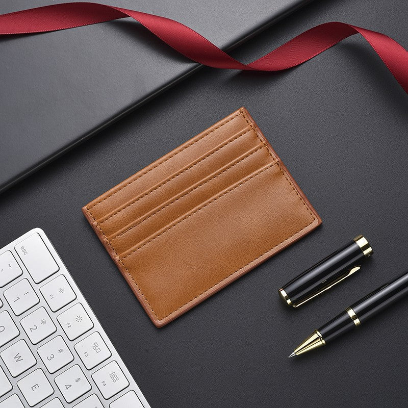 Premium Leather Card Holder Bowlift