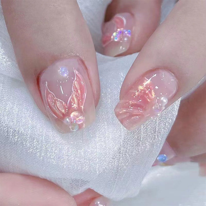 Artistic Floral Nail Art Set Bowlift