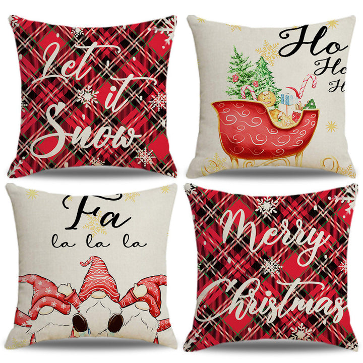 Cozy Christmas Decorative Throw Pillow