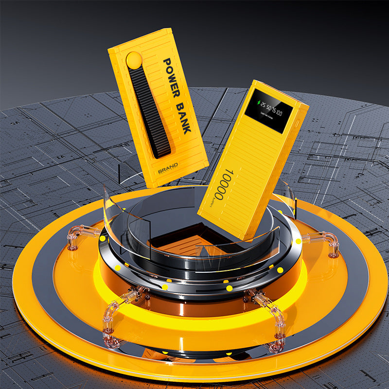 Compact power bank with LED display and fast charging function Bowlift