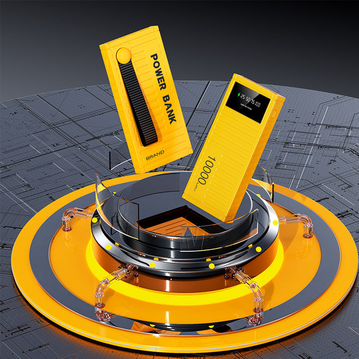 Compact power bank with LED display and fast charging function Bowlift