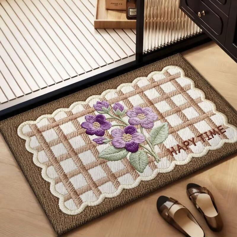 Home Décor Embroidered Mat