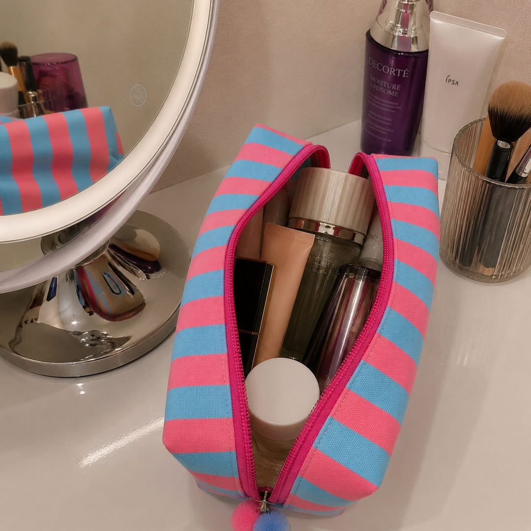 Cosmetic bag with colorful stripes Bowlift