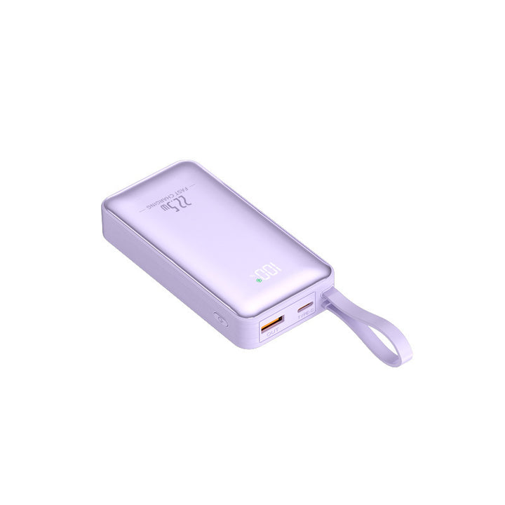 Portable power bank with smart charging function and LED charging display Bowlift