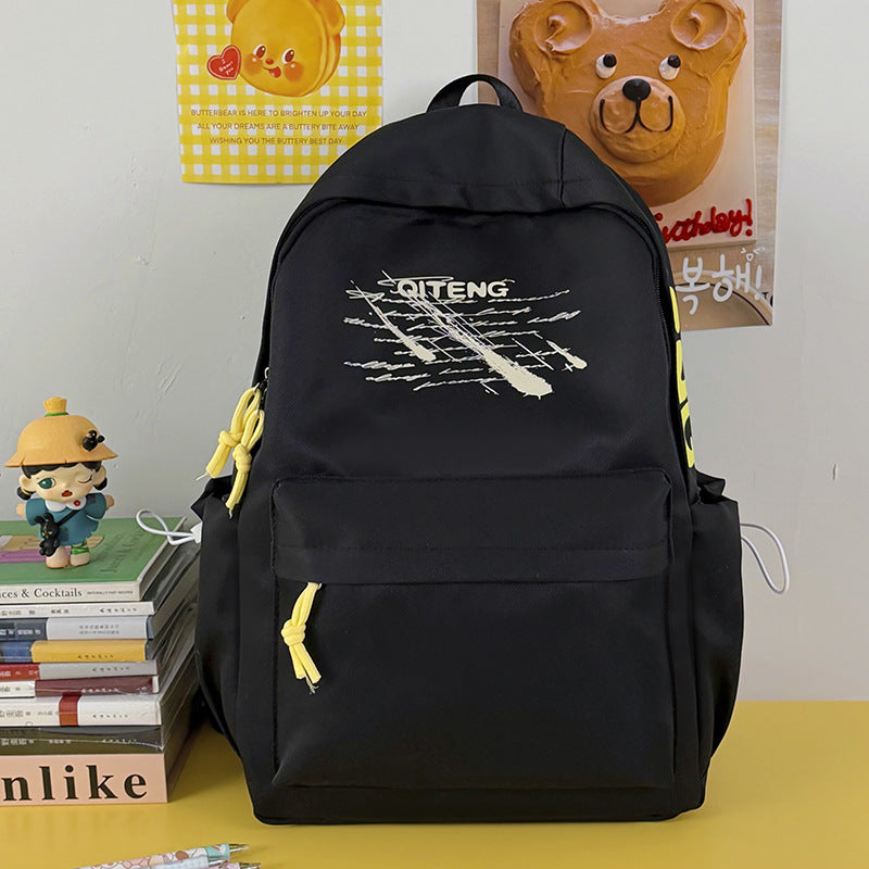 Stylish Graphic School Backpack