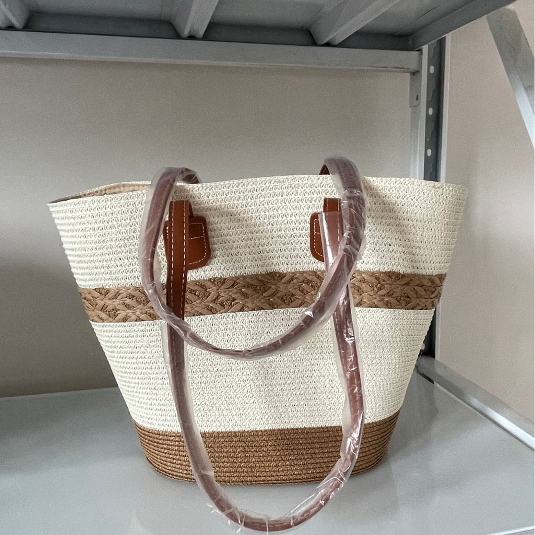 Elegant Braided Shopping Bag Bowlift