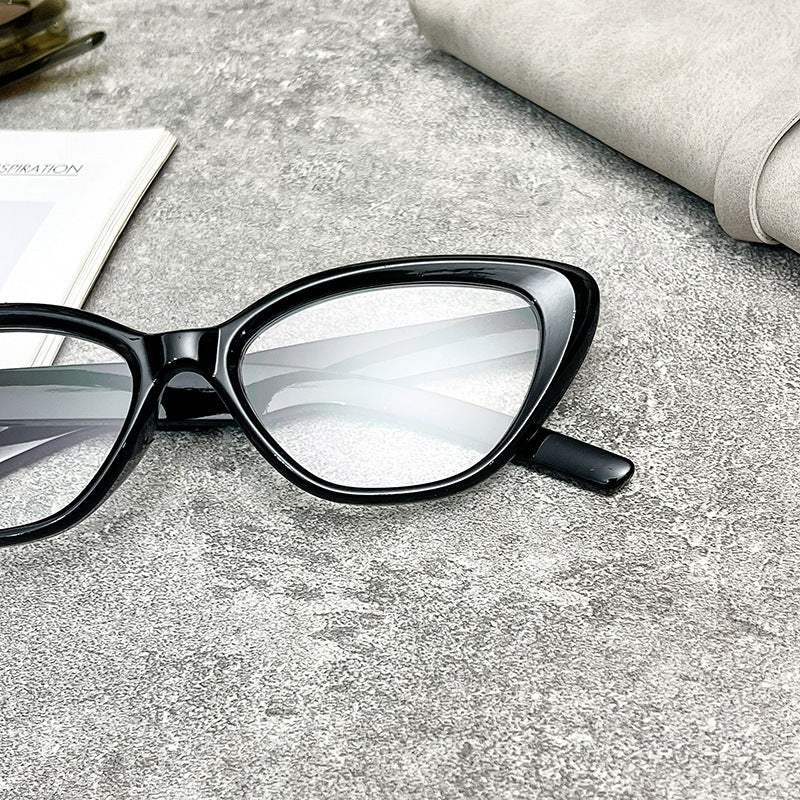 Women's Cat-Eye Sunglasses with UV Protection and Durable Frame Bowlift