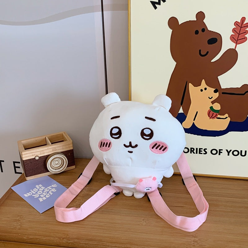 Cute Plush Bunny Backpack