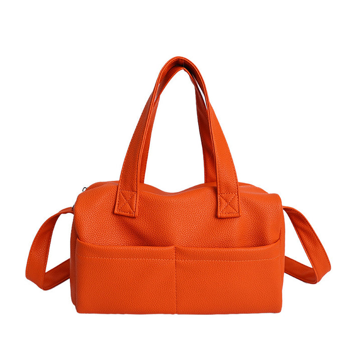 WoVersatile Leather Mini Handheld Bag Bowlift