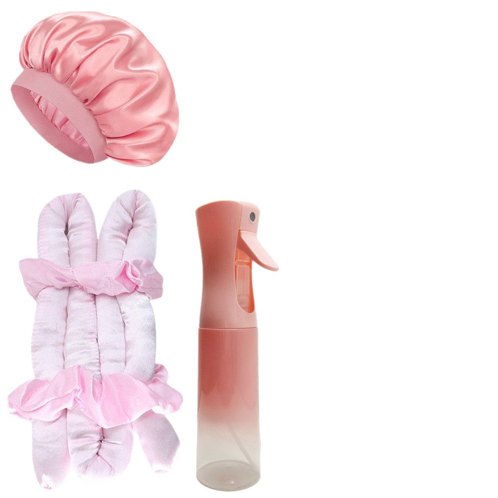 Satin Sleep Cap Set