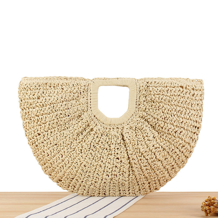 Large handbag with folded design Bowlift