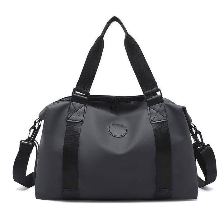 Sporty Travel Bag With Reinforced Interior And Removable Shoulder Strap Bowlift