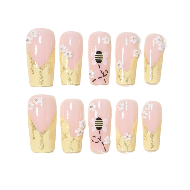 Decorative Nail Accent Art Set Bowlift