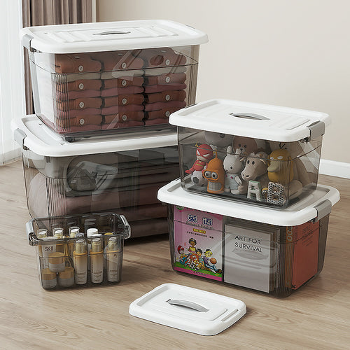 Women Translucent Storage Container with Tight Lid Bowlift