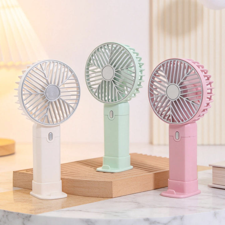Women's Portable Hand Fan with Powerful Battery Function Bowlift