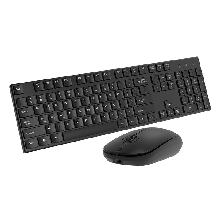 Slimline Wireless Keyboard and Mouse Set Bowlift