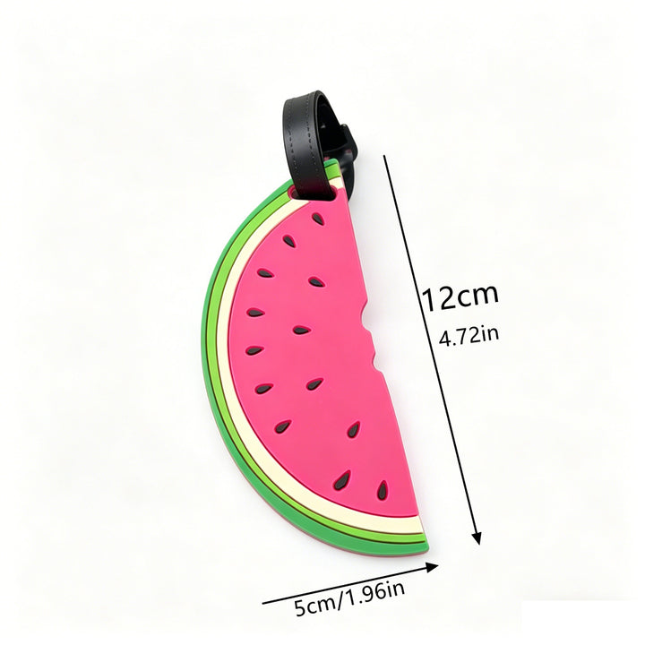 Whimsical Watermelon Luggage Tag Bowlift