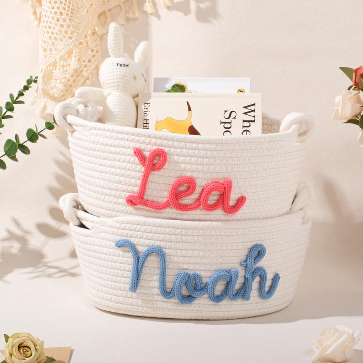 Playful Storage Basket in Bunny Design Bowlift