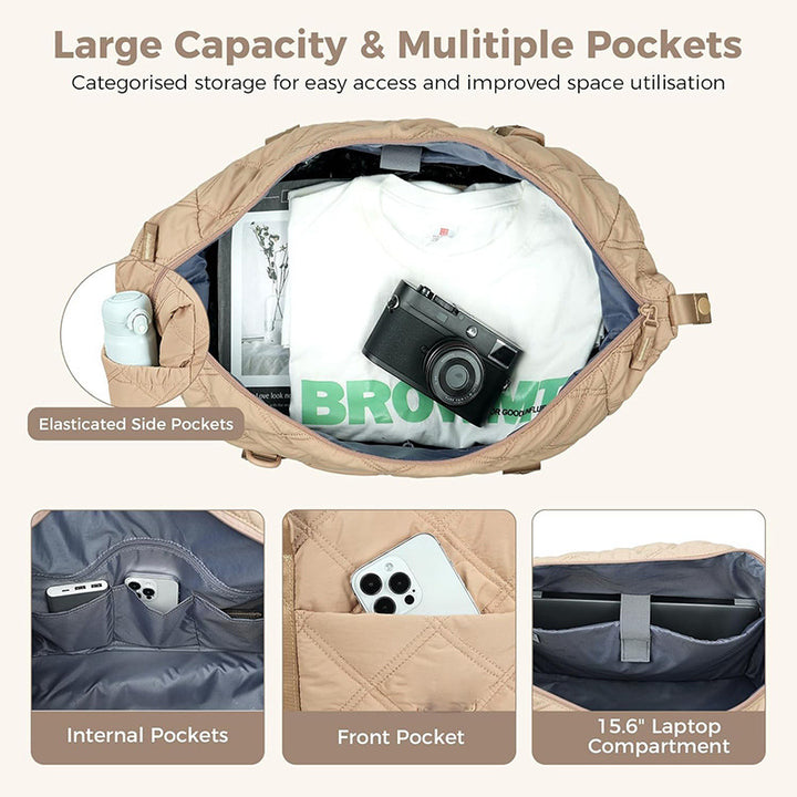 Padded everyday shopping bag Bowlift
