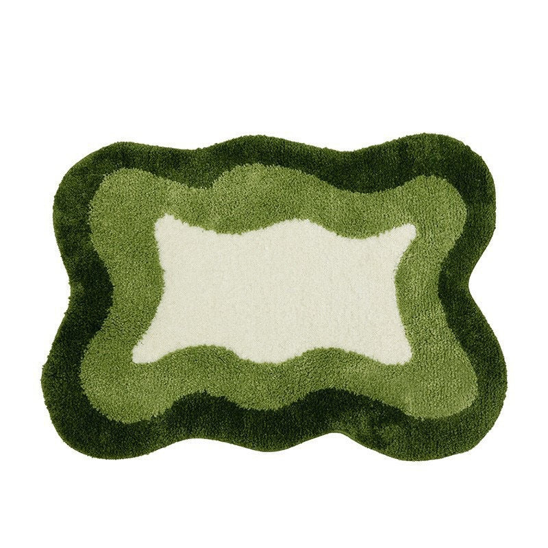 Abstract Shaped Area Rug Bowlift