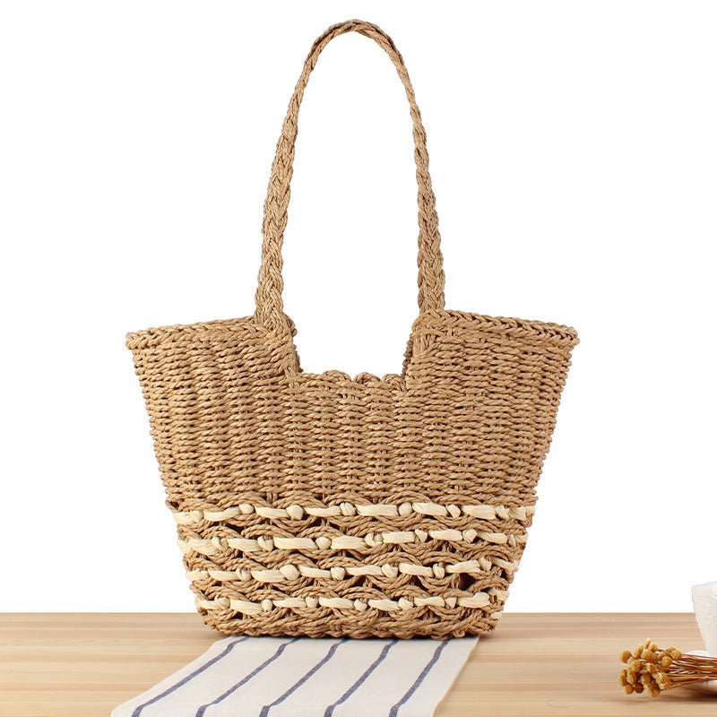 Designer Tote Bag Made from Handcrafted Natural Material Bowlift