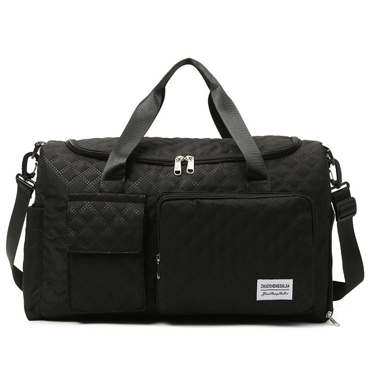 Multifunctional Sports And Travel Bag With Numerous Exterior Pockets Bowlift