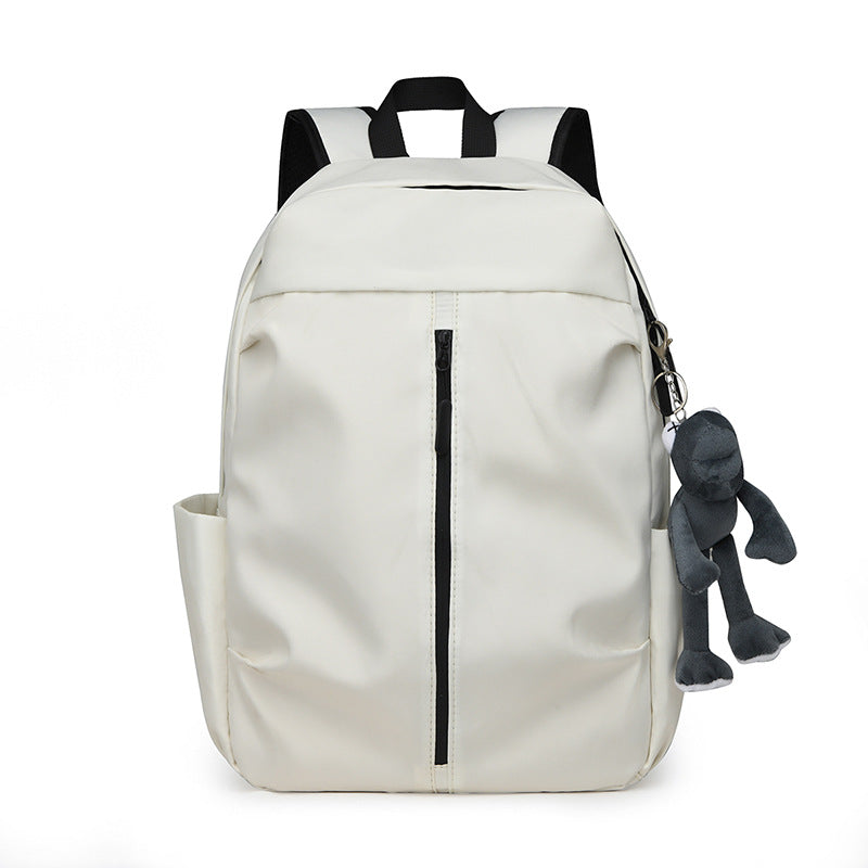 Multifunctional Backpack with Animal Pendant Bowlift