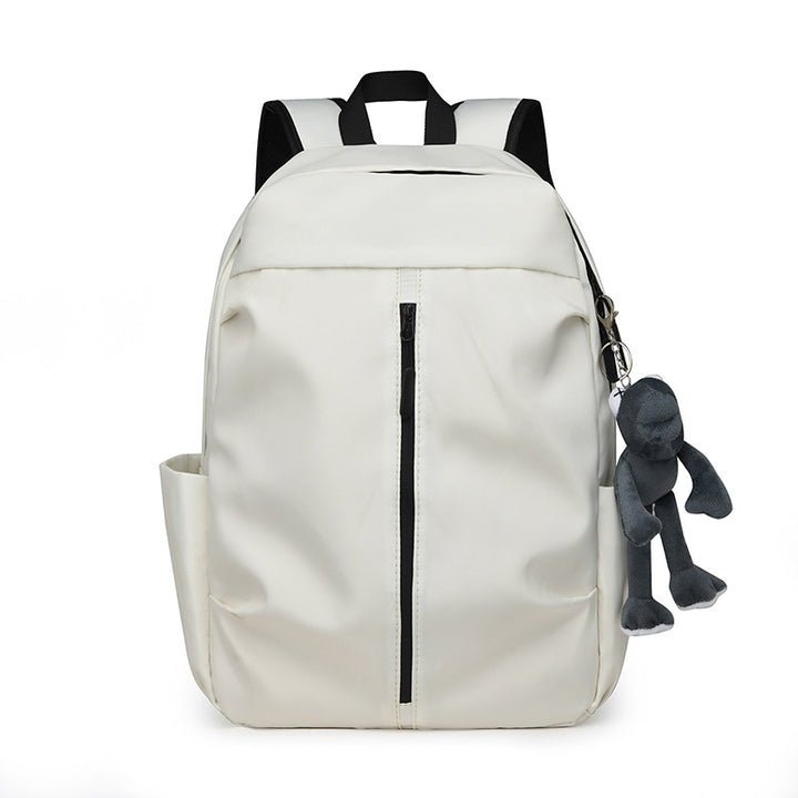 Multifunctional Backpack with Animal Pendant Bowlift