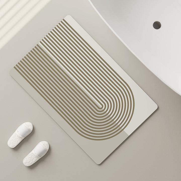 Textured Bathroom Mat Bowlift