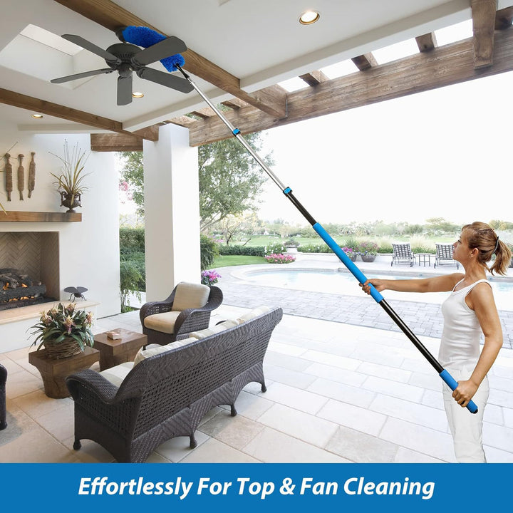 High-Performance Cleaning Kit with Adjustable Pole Bowlift