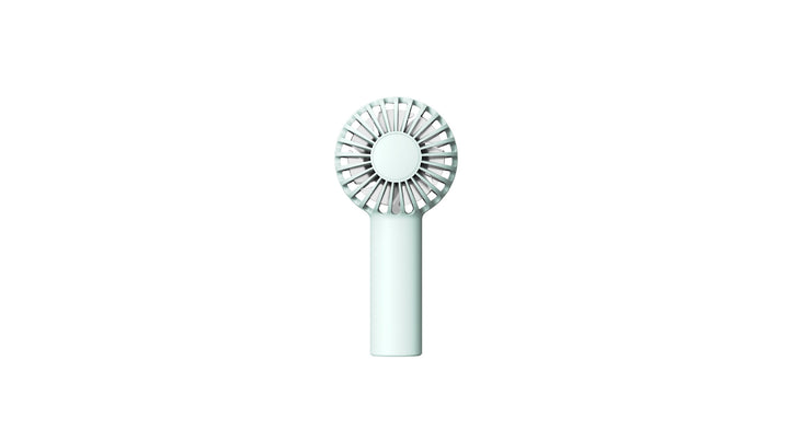 Women portable USB hand fan with flexible holder Bowlift
