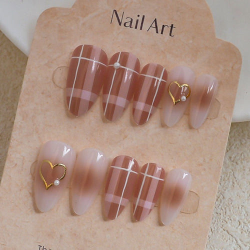 Elegant Press-On Nail Art Collection Bowlift