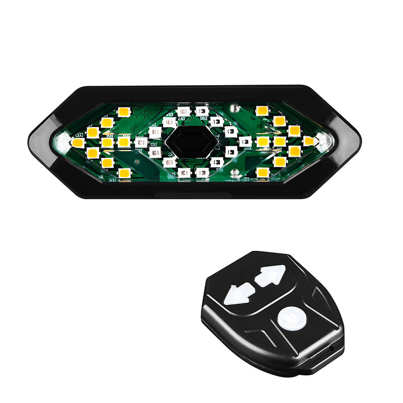 Remote-Controlled LED Bicycle Safety Light Bowlift