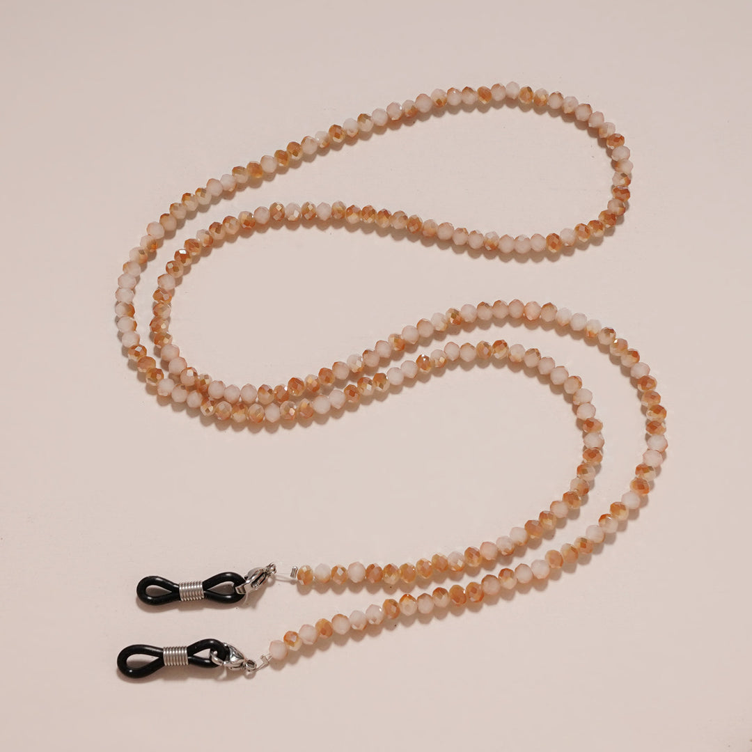 Dual-Strand Gemstone Glasses Chain Bowlift