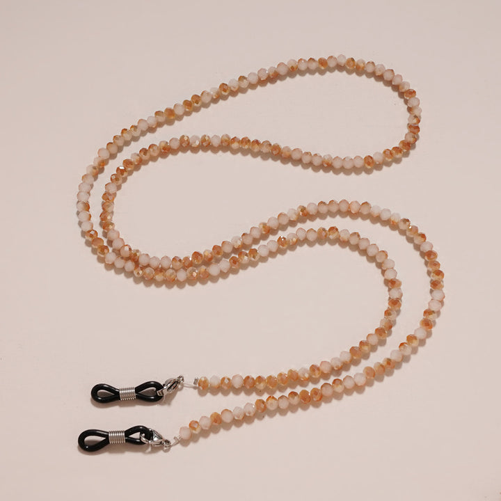 Dual-Strand Gemstone Glasses Chain Bowlift