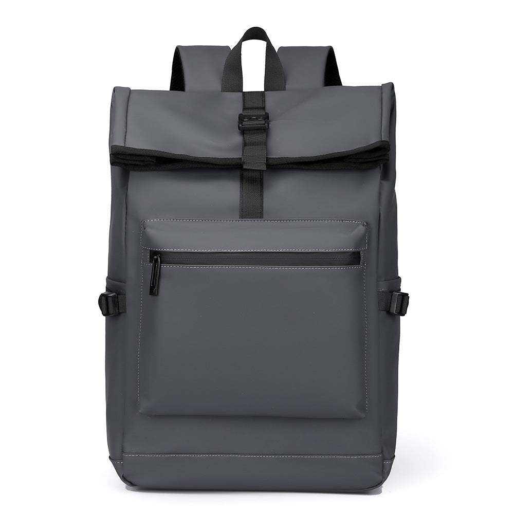 Versatile Roll-Top Waterproof Backpack Bowlift
