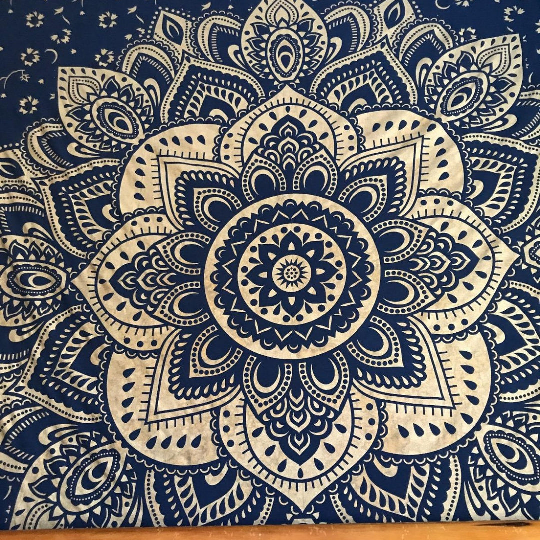 Mandala-Themed Wall Tapestry