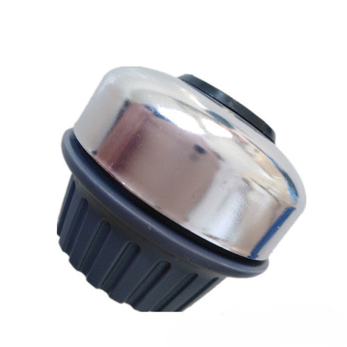 compact high-volume bicycle bell with universal adjustable clamp and weatherproof alloy striker Bowlift