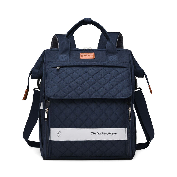 Quilted Multi-Purpose Backpack Bowlift