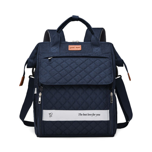 Quilted Multi-Purpose Backpack Bowlift