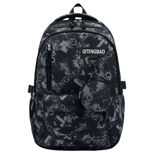 Graphic Printed Backpack