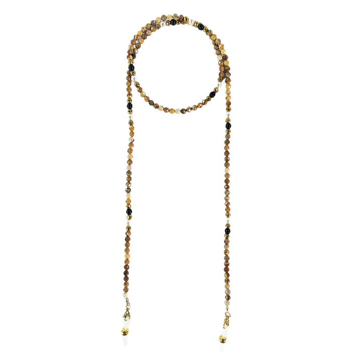 Artisan Beaded Eyewear Chain Bowlift
