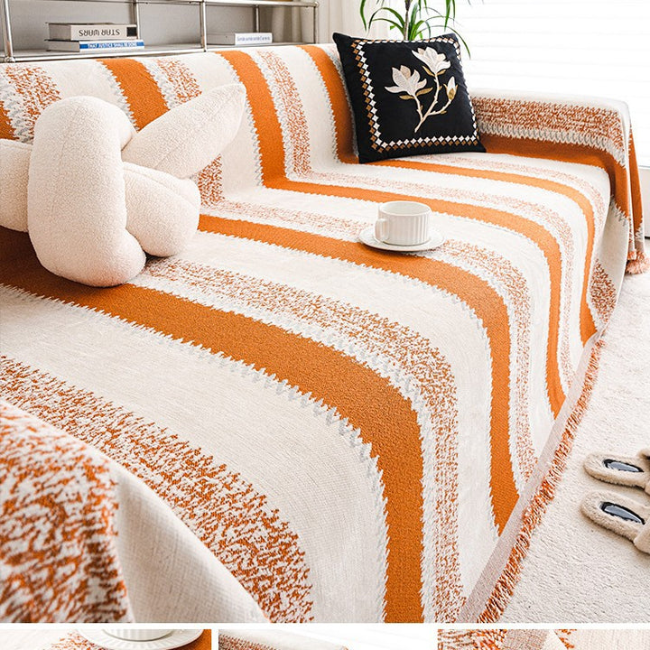 Cozy Textured Throw Blanket