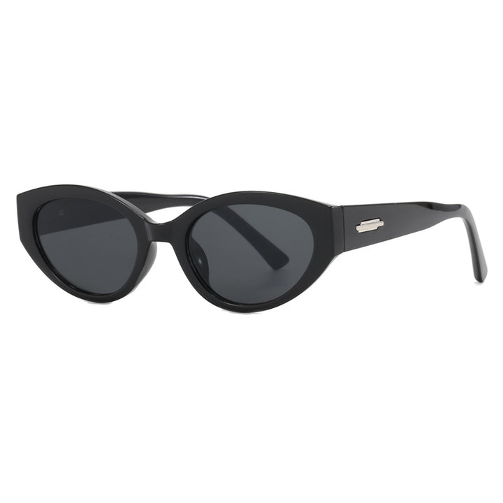 Women's Cat-Eye Sunglasses with Elegant Plastic Frame Bowlift