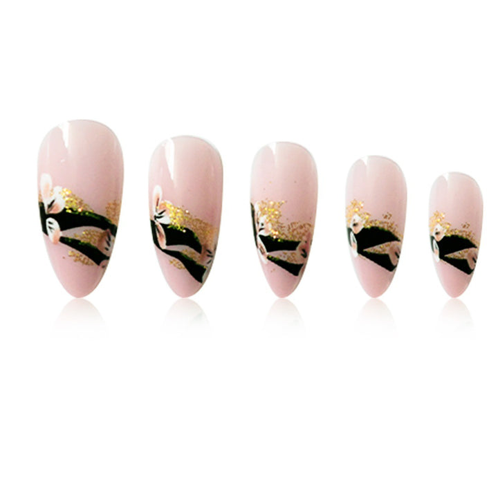 Elegant Floral Nail Art Extensions Bowlift 1787913882