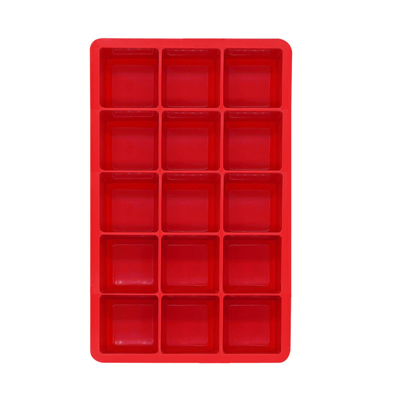 Flexible Silicone Square Ice Cube Tray Multi-Cavity Freezer Mold Bowlift