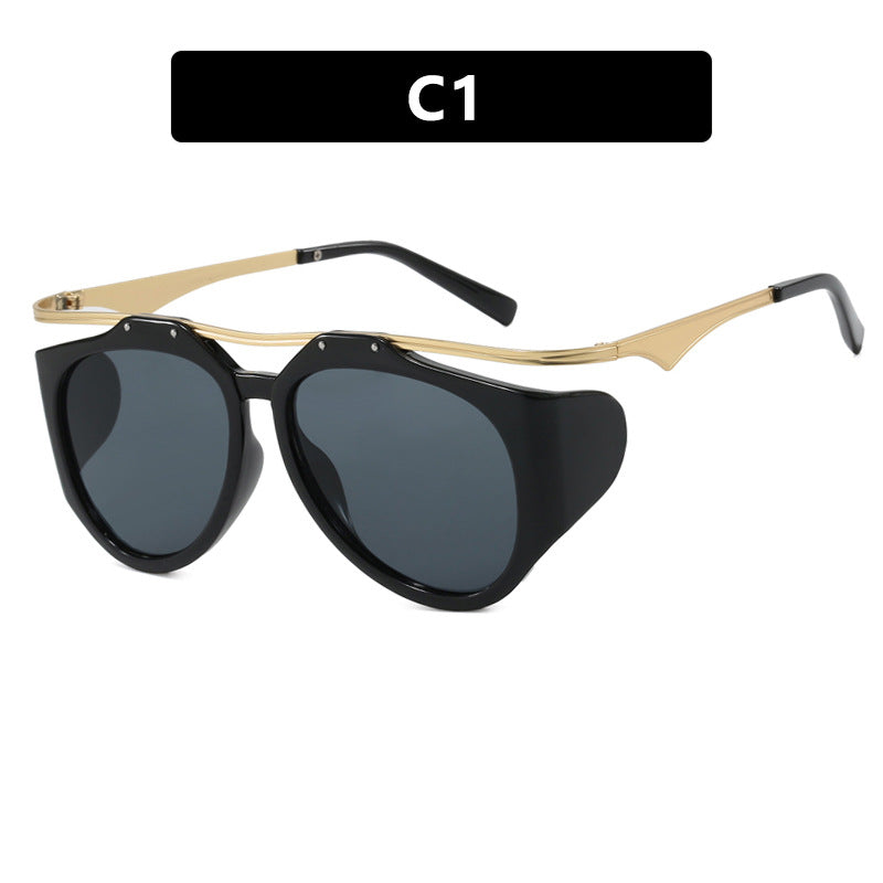 Women's Cat-Eye Sunglasses with Unique Design and Protective Lenses Bowlift