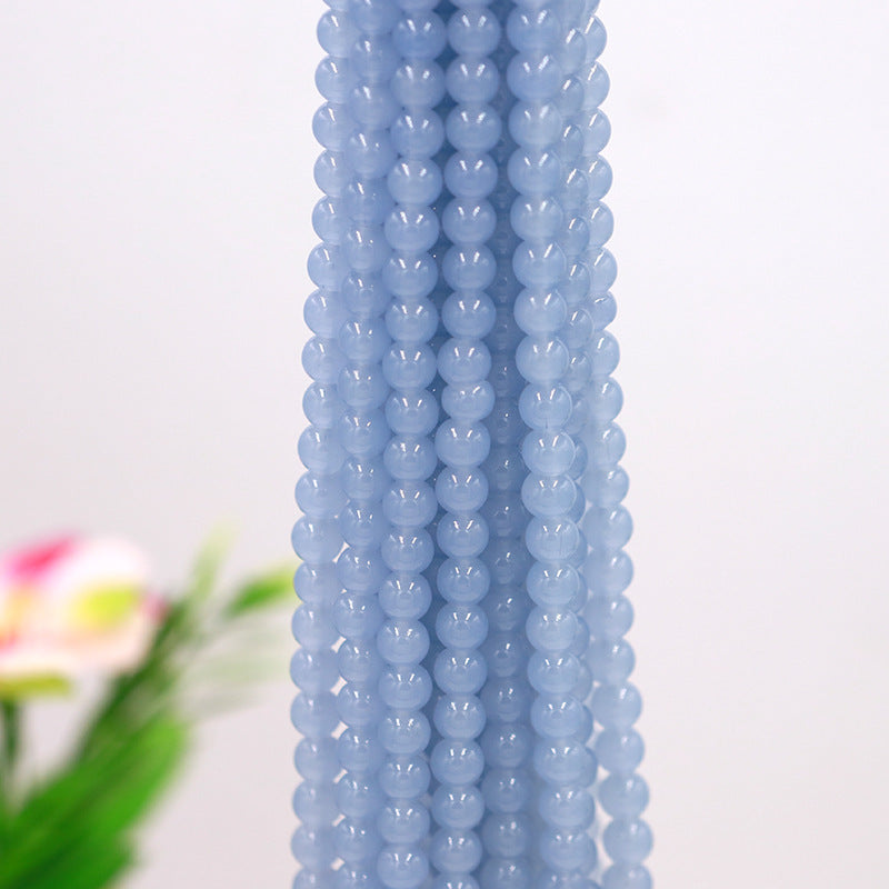 Decorative Glass Bead Necklace Bowlift